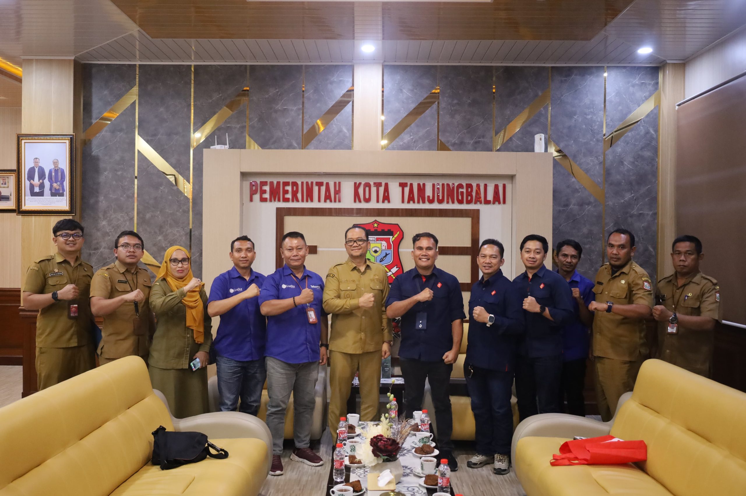 Pemko Tanjungbalai Sambut Kolaborasi Telkomsel Dorong Digitalisasi Sekolah