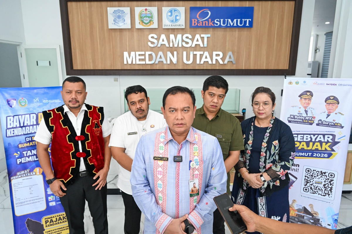 Saat Ini, Tanpa BBN Boleh Bayar PKB di Sumut