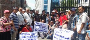 Disinyalir Tanah Warga Dirampas PT NDB dan PT PND, Kelompok Tani P2S2N Geruduk Kantor Kejatisu