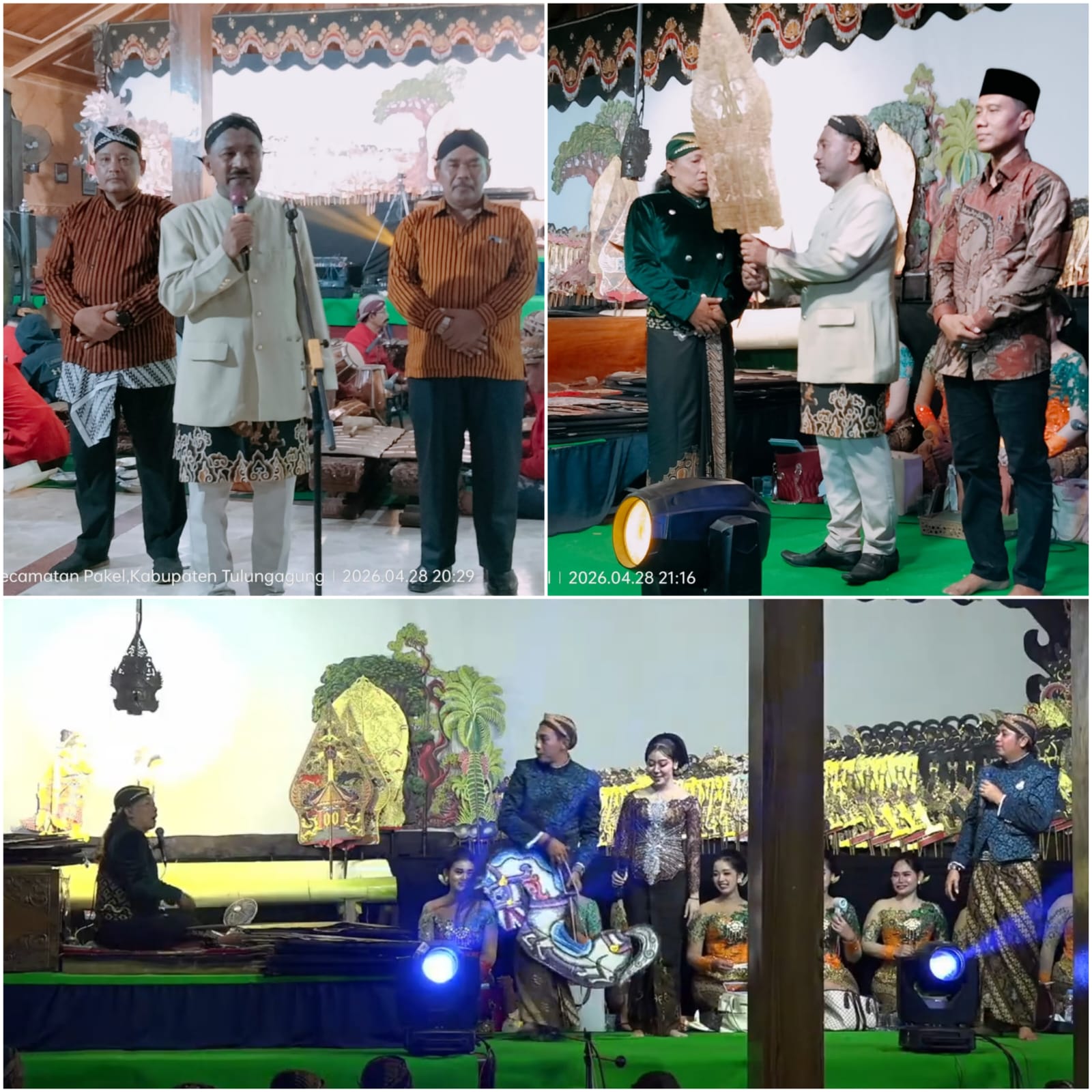 Pagelaran Wayang Kulit Hidupkan Budaya dan Kebersamaan Bersih Desa Gesikan