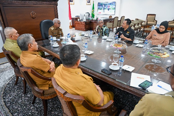 Terima Audiensi Ketua KI Sumut, Wagub Sumut Tegaskan Komitmen Keterbukaan Informasi