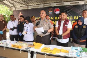 Polres Batu Bara Ungkap Kasus Narkoba dan Musnahkan 1.210,07 gram Narkotika
