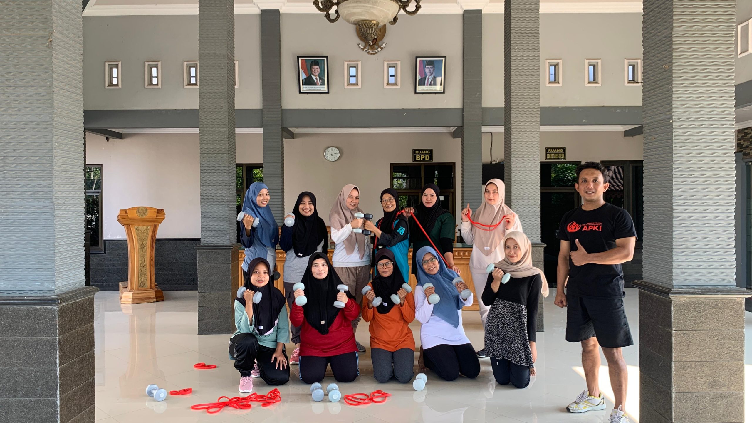 PKK Bangunjaya Dorong Budaya Hidup Sehat Lewat Strength Training untuk Kebugaran