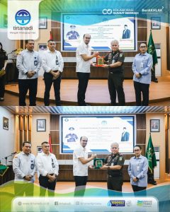 Dirut Perumda Tirtanadi Sumut Ardian Surbakti dan Kajatisu Harli Siregar Teken MoU Penanganan Perkara DATUN