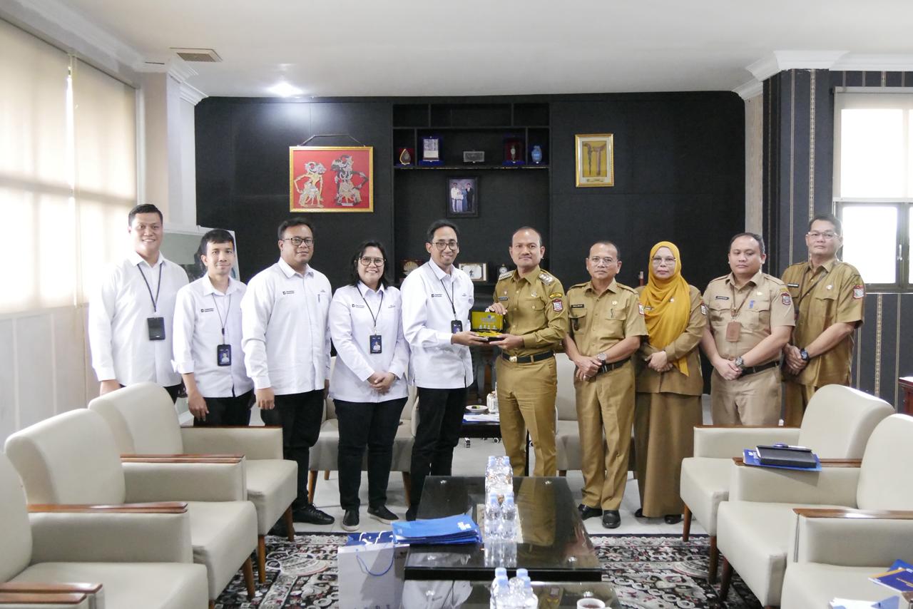 Wali Kota Tanjungbalai Terima Audiensi PT Taspen Cabang Medan