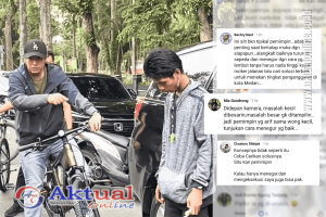 ‎’Kau-kaukan’ Tukang Parkir dari Atas Sepeda, Wali Kota Medan Rico Waas Dirujak Nitizen
