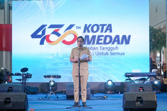 Karya Orisinil Desainer Lokal, Logo HUT Kota Medan Segera Dipakai di AFF dan APEKSI