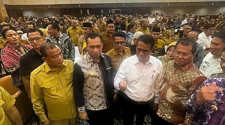 Bupati Karo Hadiri Rapat Koordinasi Nasional Mitigasi Kekeringan Pertanian
