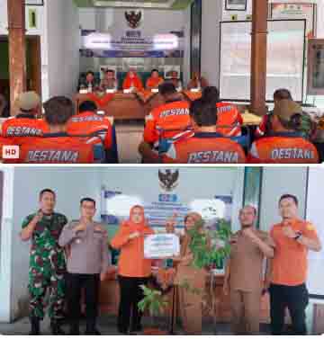 Pemerintah Desa Panjerejo Wujudkan Desa Tangguh Bencana, 25 Relawan Ikuti Pelatihan Kesiapsiagaan