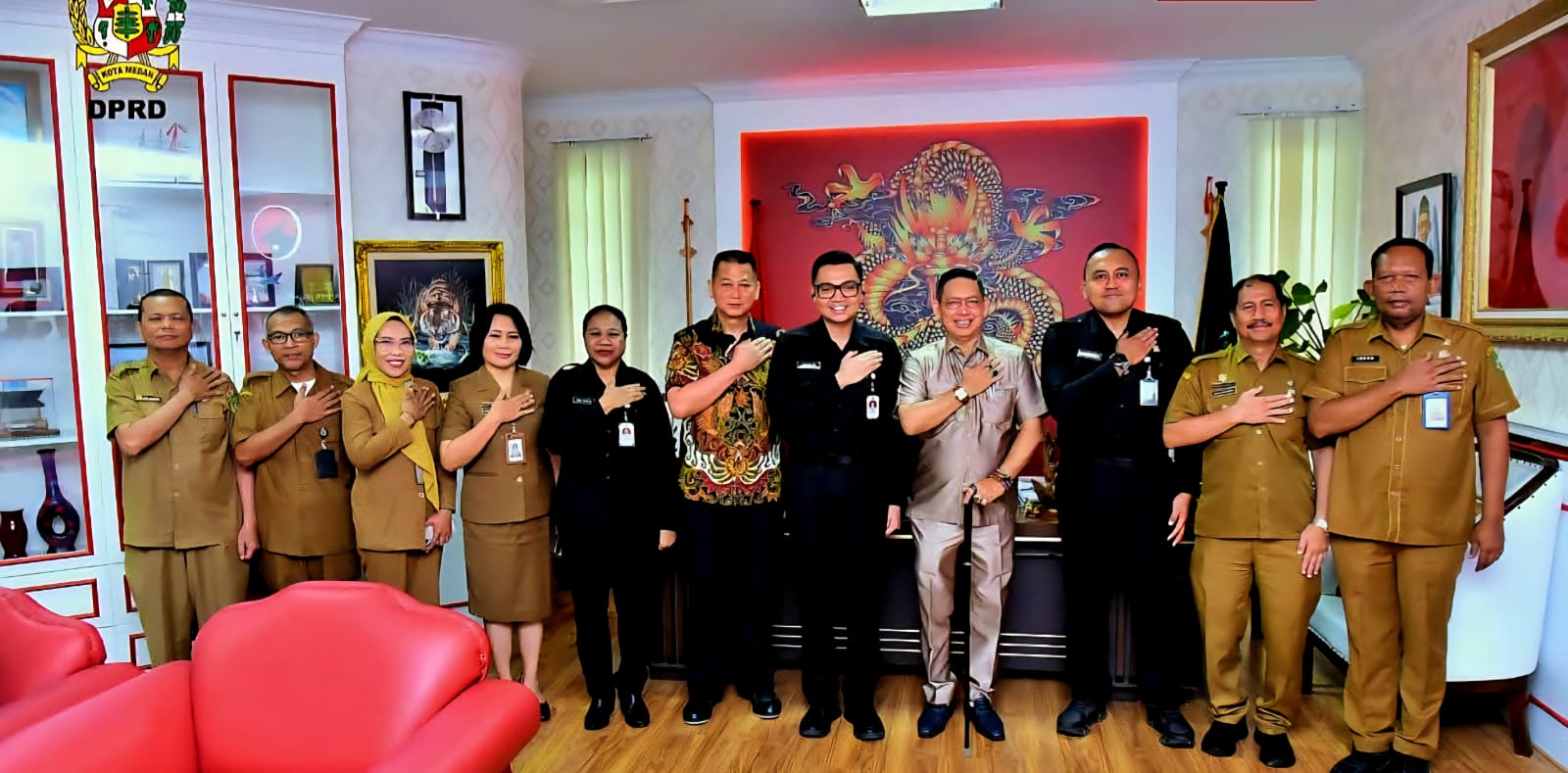 DPRD Medan Terima Kunjungan KKP Serdik Sespimmen Polri