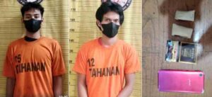 Gunakan Teknik Undecover, Satresnarkoba Amankan 2 Pria Bersama Barang Bukti