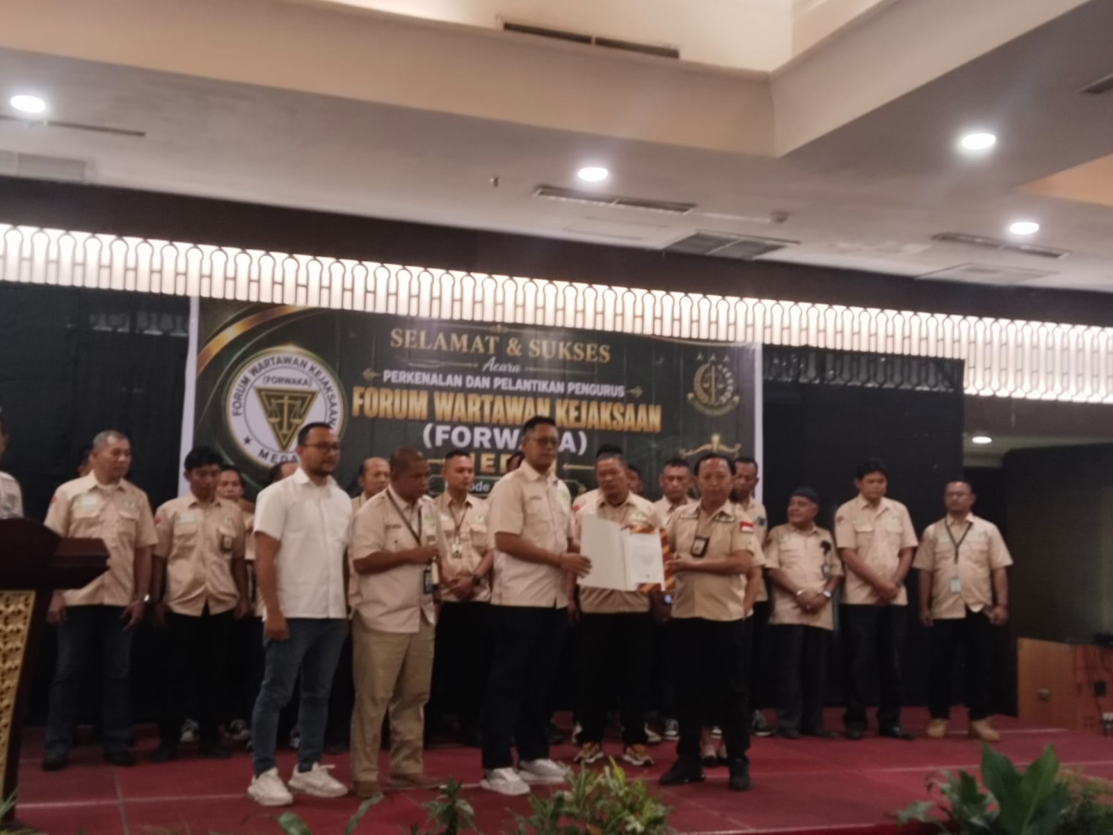 Pelantikan Pengurus FORWAKA Medan Periode 2026–2028, Irfandi : Perkuat Sinergi Pers dan Aparat Penegak Hukum