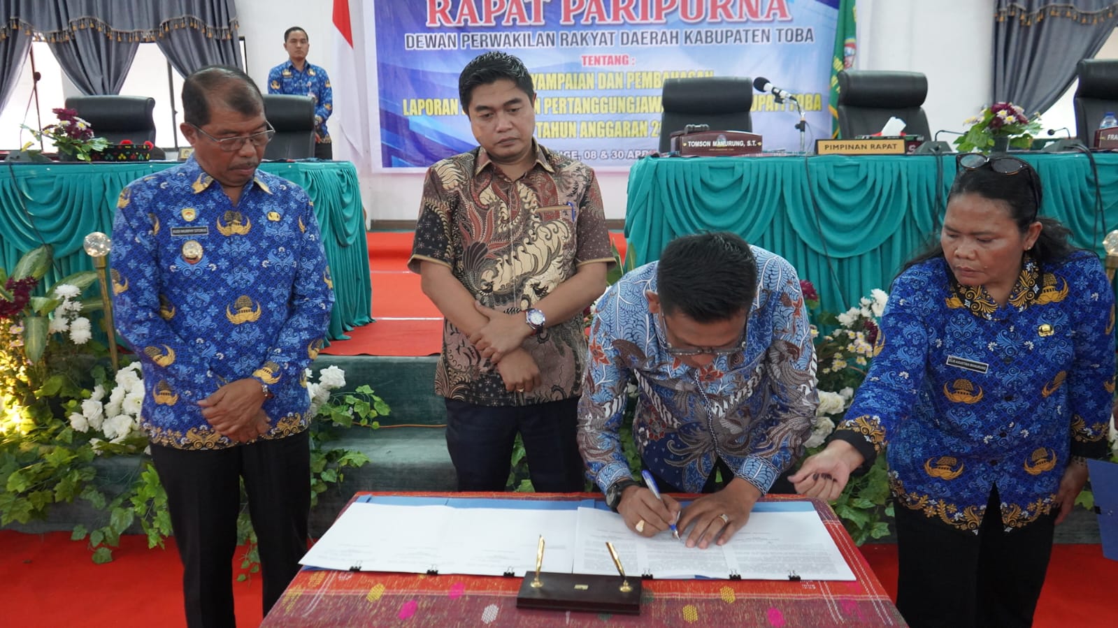 Rekomendasi DPRD Jadi Masukan, Evaluasi dan Motivasi bagi Pemkab Toba