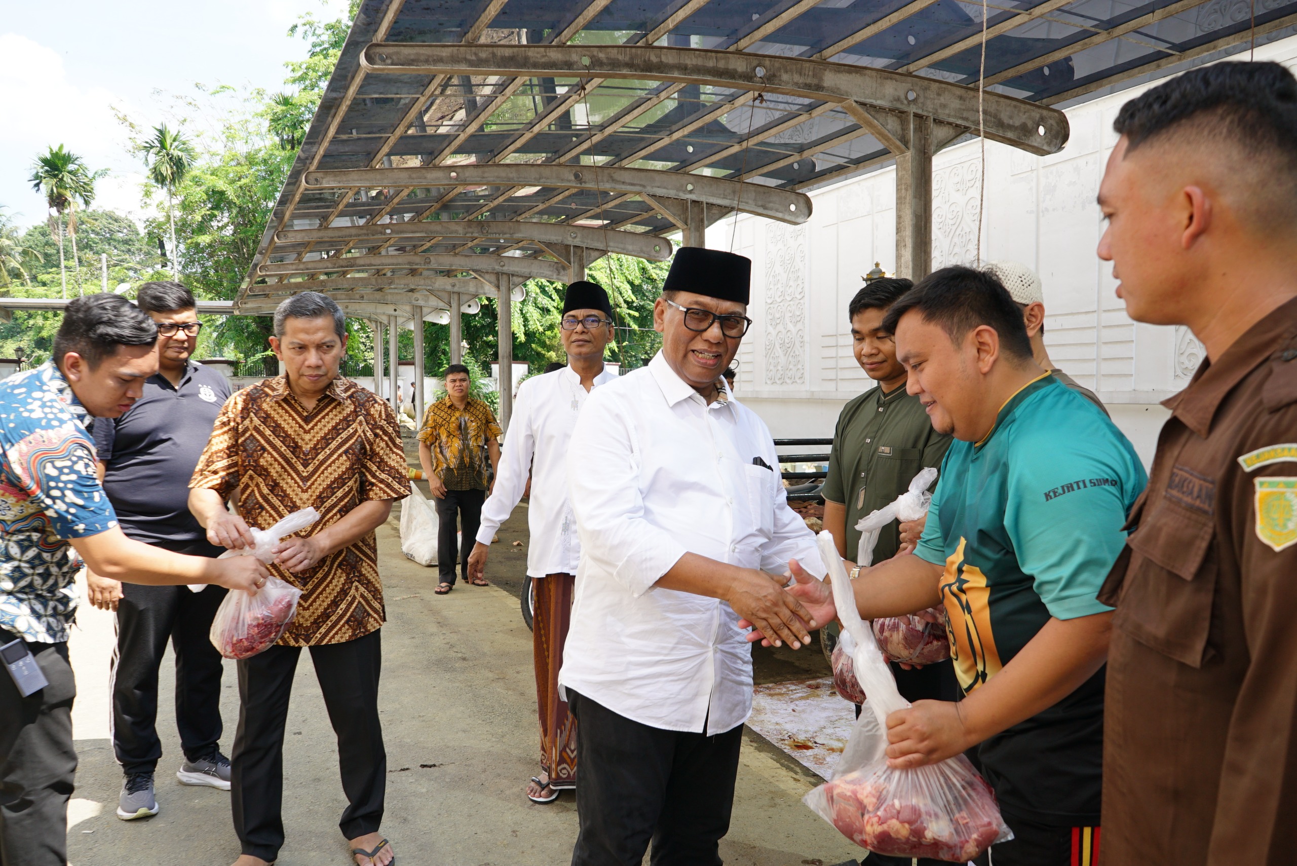 Idul Adha 1447 H, Kejatisu Sembelih 13 Ekor Sapi Dan 2 Ekor Kambing