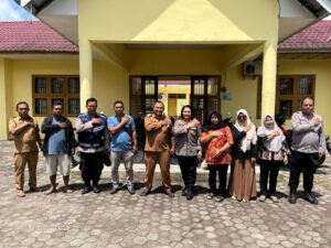 Jalin Sinergitas dan Silaturahmi, Sat Binmas Polres Binjai Sambangi Kecamatan Sei Bingai