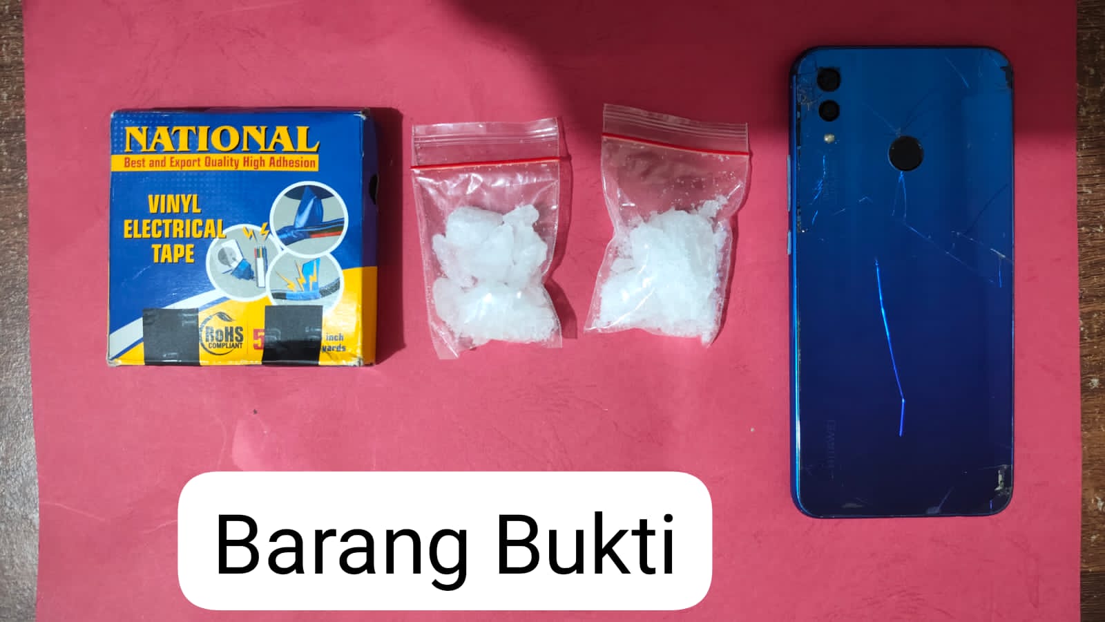 Polres Batu Bara Ungkap Kasus Sabu di Exit Tol Indrapura,Seorang Pria Diamankan