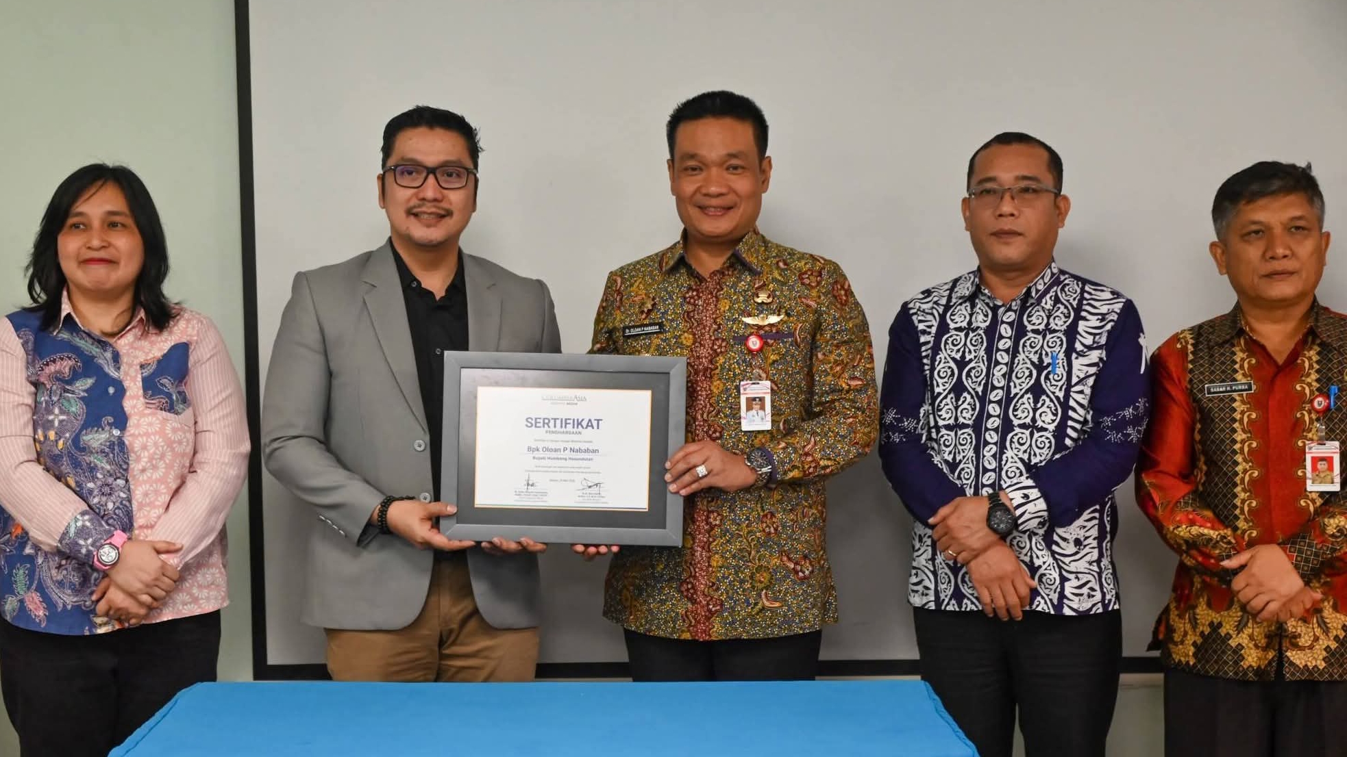 Pemkab Humbahas Jalin Kerja Sama dengan RS Columbia Asia-Medan Tingkatkan Layanan Kesehatan