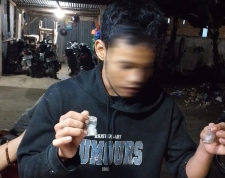 Sat Narkoba Polres Pelabuhan Belawan Tangkap Pengedar Shabu di Marelan Raya