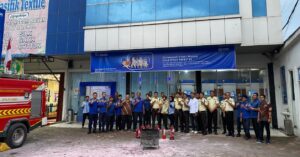 Simulasi Kebakaran, BRI BO Sibuhuan Perkuat Kesiapsiagaan Pegawai Menghadapi Situasi Darurat