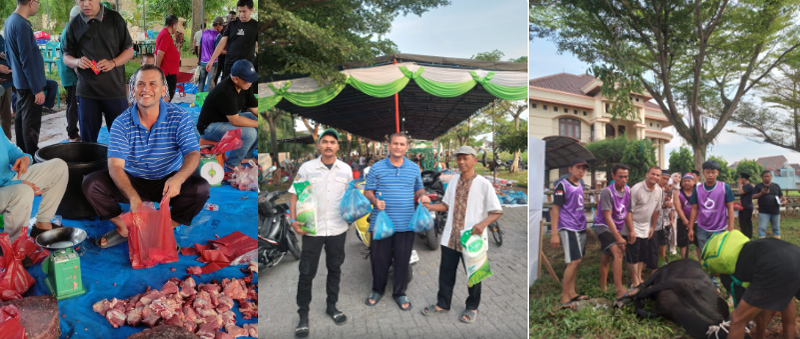 Idul Adha 1447 H, Pasukan 08 Sumut Bagi Daging Kurban ke Masyarakat