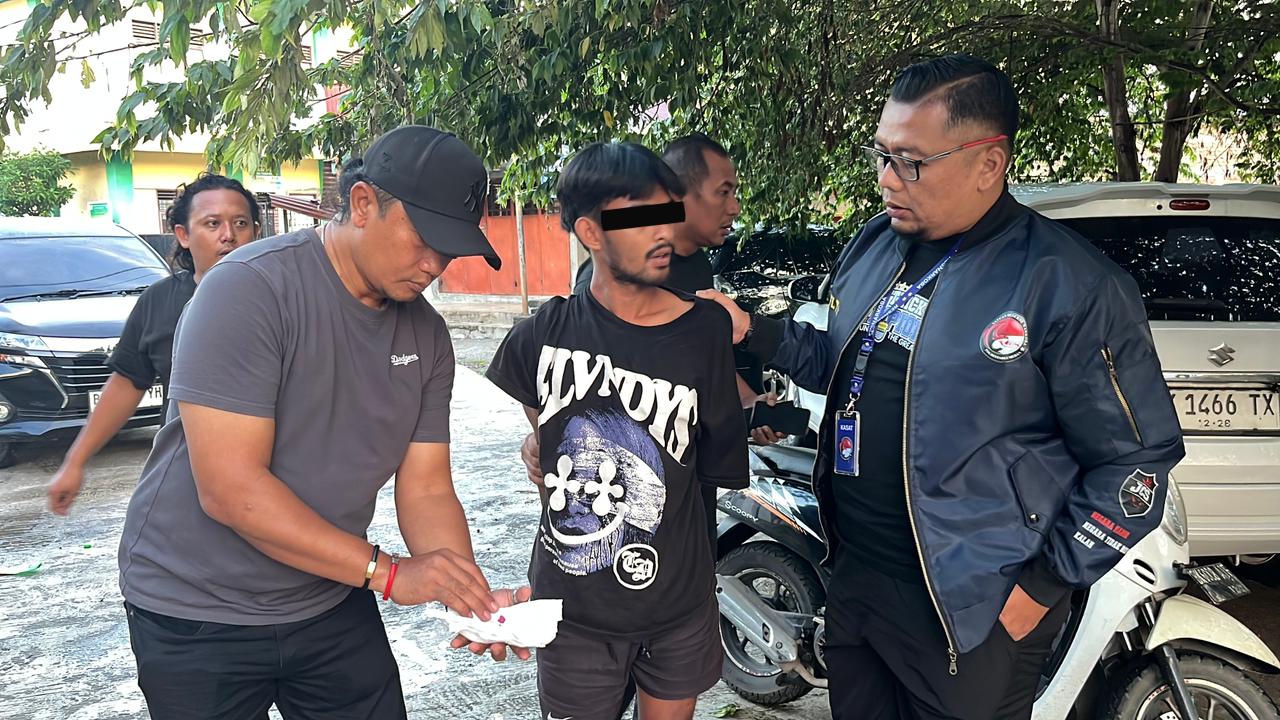 Satresnarkoba Polrestabes Medan Ringkus Pemasok Narkoba di Phantom KTV