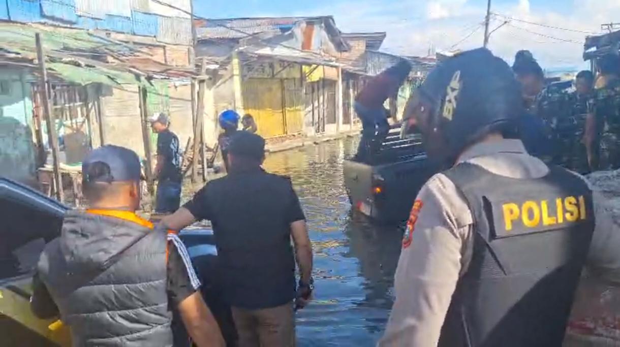 Tawuran di Belawan Dibubarkan Tim Gabungan, Polisi Temukan Dugaan Sarang Narkoba dan Amankan Seorang Pria Positif Sabu