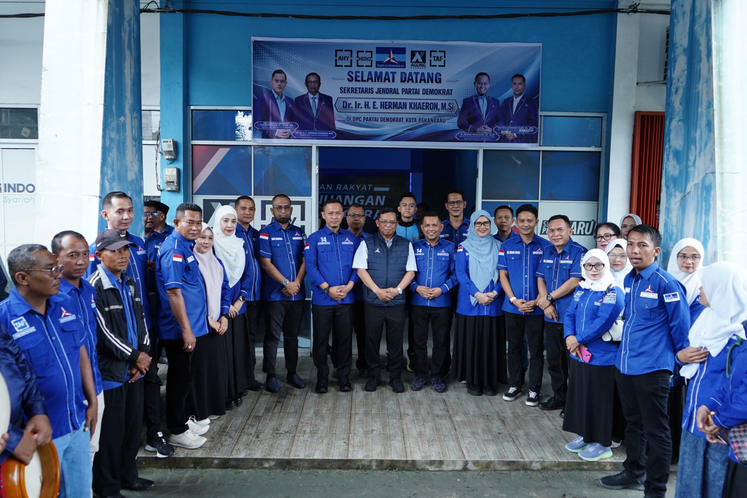 Lawatan ke Riau, Sekjen DPP Demokrat Akui, Demokrat Riau Proaktif Dan Dicintai Masyarakat