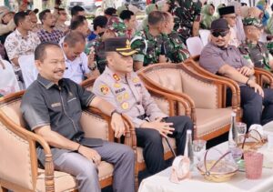 Parlementaria : Ketua DPRK Aceh Tamiang Hadiri Penutupan TMMD Ke-128 di Kampung Sulum