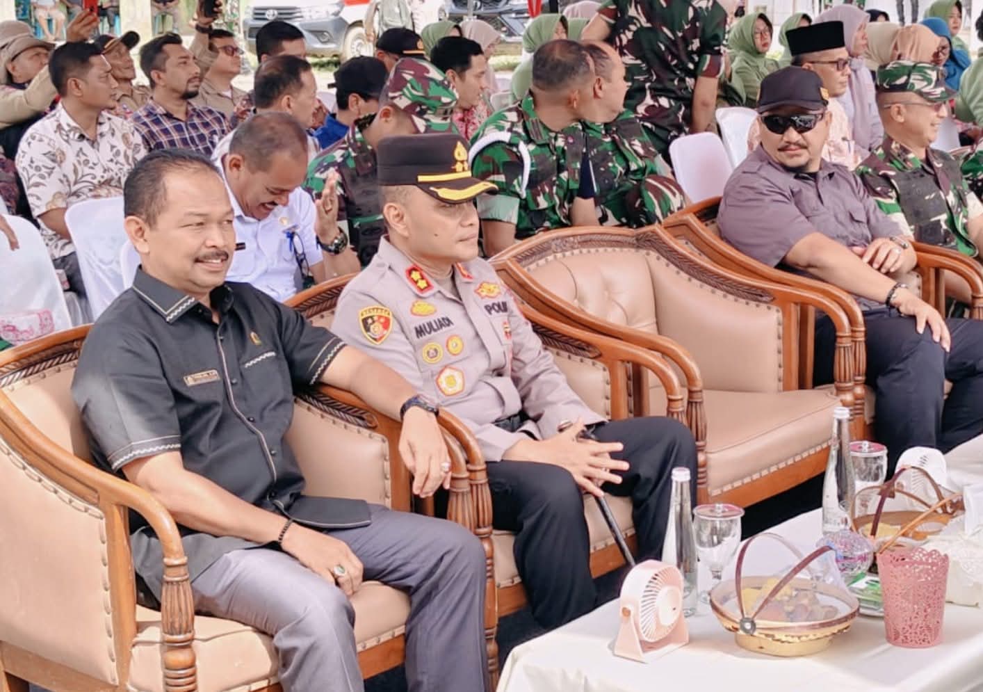 Parlementaria : Ketua DPRK Aceh Tamiang Hadiri Penutupan TMMD Ke-128 di Kampung Sulum