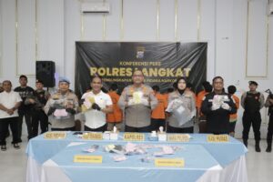 Kapolres Langkat Paparkan Pengungkapan 33 Kasus Narkotika dalam Ops Antik Toba 2026