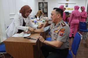 Sambut Hari Bhayangkara ke-80,Polres Binjai Laksanakan Bakti Kesehatan