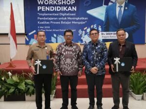 Bupati Humbahas Hadiri Workshop Peningkatan Kualitas Pendidikan Inisiasi Anggota DPR RI Sabam Sinaga