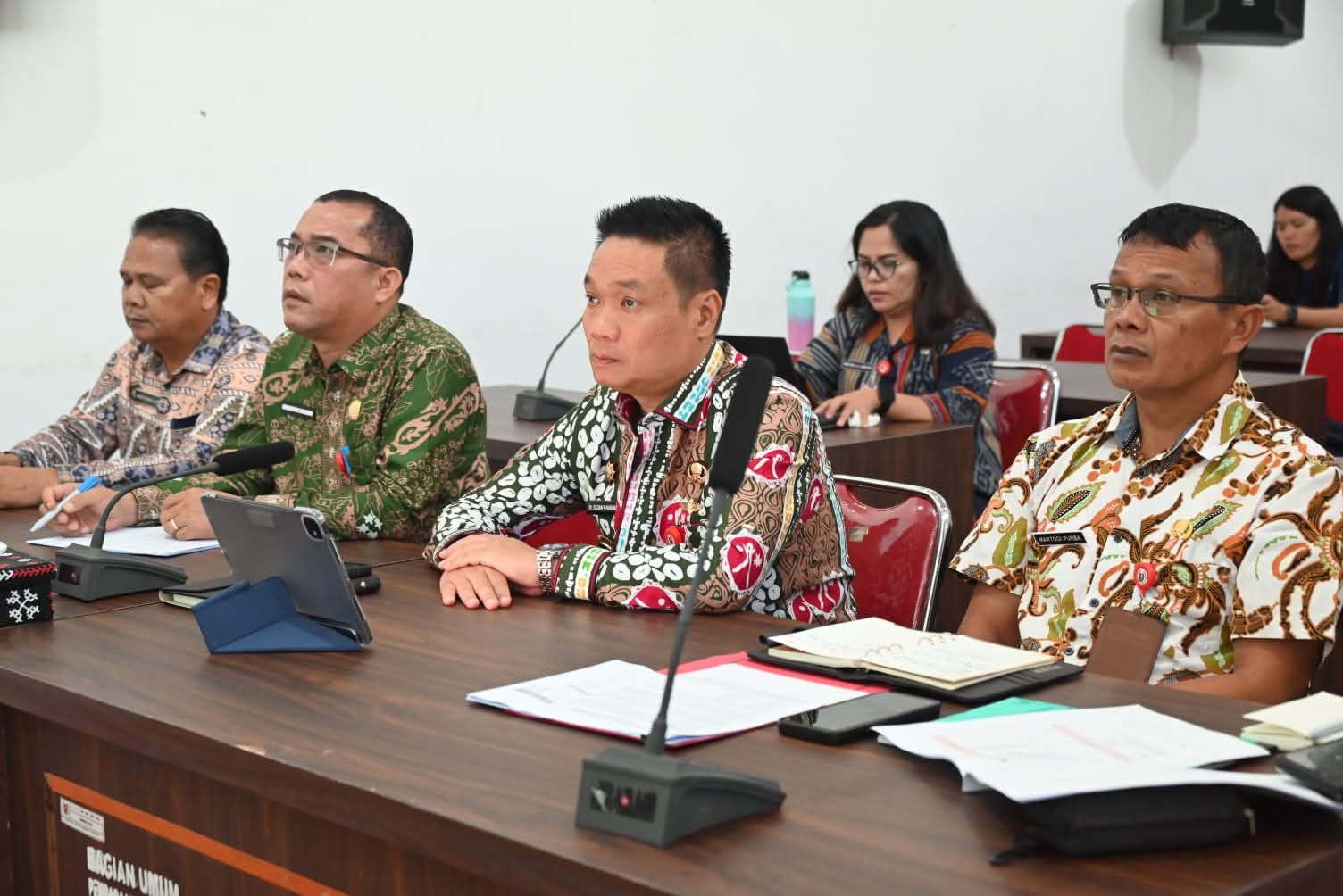 Bupati Humbahas Ikuti Rakor TKD Pemulihan Dampak Bencana, Humbahas Masuk Tahap Realisasi