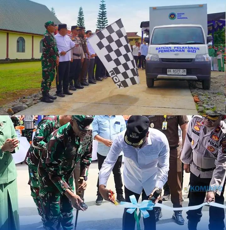 Bupati Karo Hadiri Launching SPPG Yonif 125/Si’mbisa, Perkuat Sinergi Cegah Stunting dan Tingkatkan Gizi Masyarakat