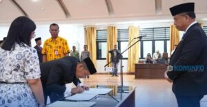 Bupati Karo Lantik Pejabat Administrator, Pengawas, dan Kepala UPTD Puskesmas