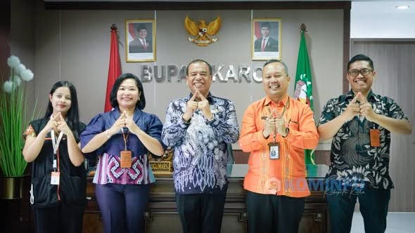 Bupati Karo Terima Pendataan Sensus Ekonomi 2026