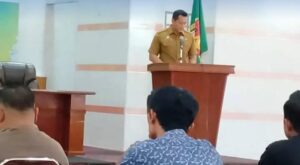 Dukung Indonesia Emas 2045, Bupati Karo yang diwakilkan oleh Sekda Karo Buka Rakor Program Makan Bergizi Gratis