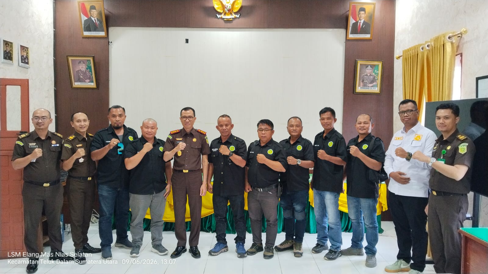 Baru Sebulan Menjabat, Kajari Nisel Buka Ruang Kemitraan dengan FORWAKA