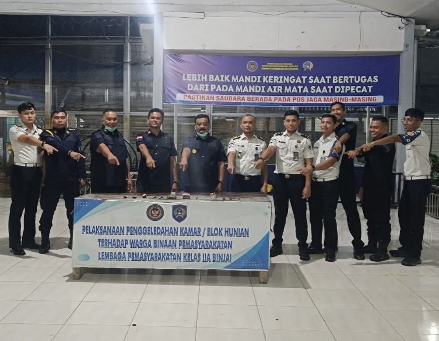 Semalam Bergerak, Hari Ini Kembali Menyisir: Lapas Binjai Tak Beri Celah Gangguan Kamtib