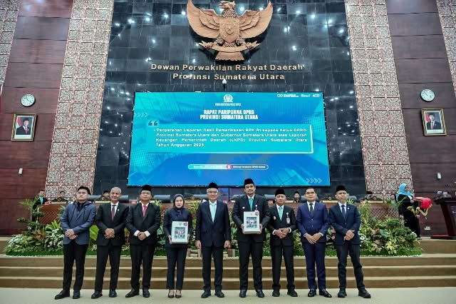Raih WTP ke-12 Berturut-turut, Gubsu Minta Aparatur Tetap Jaga Integritas