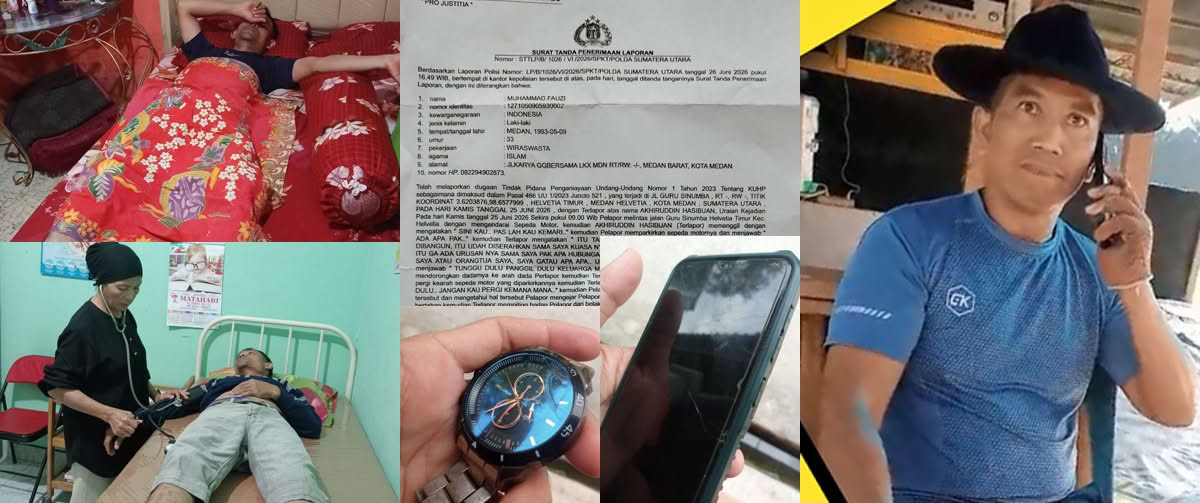 Pecatan AKBP Pol Achirudin Hasibuan Mengamuk, Wartawan Dipiting dan Dada Dipukul, Dilaporkan ke Polda Sumut