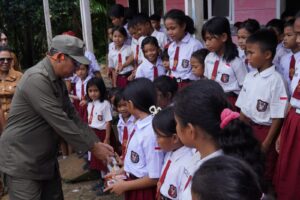 Kunker ke Parmonangan, Bupati Taput Perkuat Pelayanan dan Pemulihan Pascabencana di Wilayah Terpencil