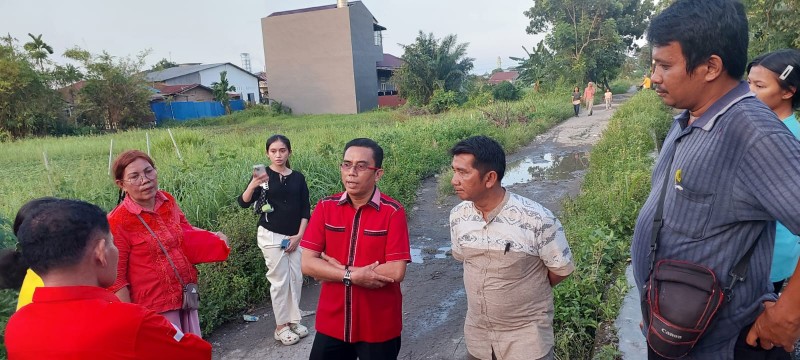 Paul MA Simanjuntak Minta Dinas SDABMBK Perbaiki Skala Prioritas