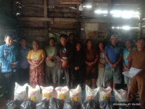 Pemkab Humbahas Salurkan Bantuan kepada Korban Puting Beliung di Parlilitan