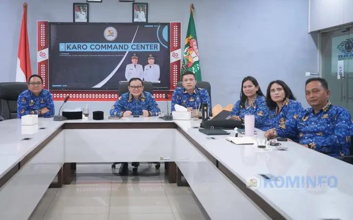 Pemkab Karo Ikuti Rakornas Pariwisata Tahun 2026 Secara Daring