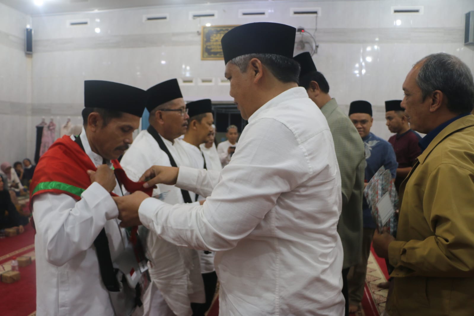 Pemkab Tapanuli Utara Lepas Keberangkatan Tujuh Calon Jamaah Haji