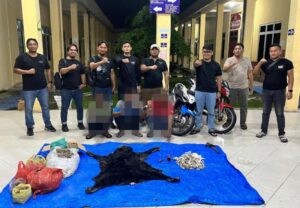 Polres Simalungun Bongkar Jaringan Perdagangan Bagian Tubuh Satwa Dilindungi