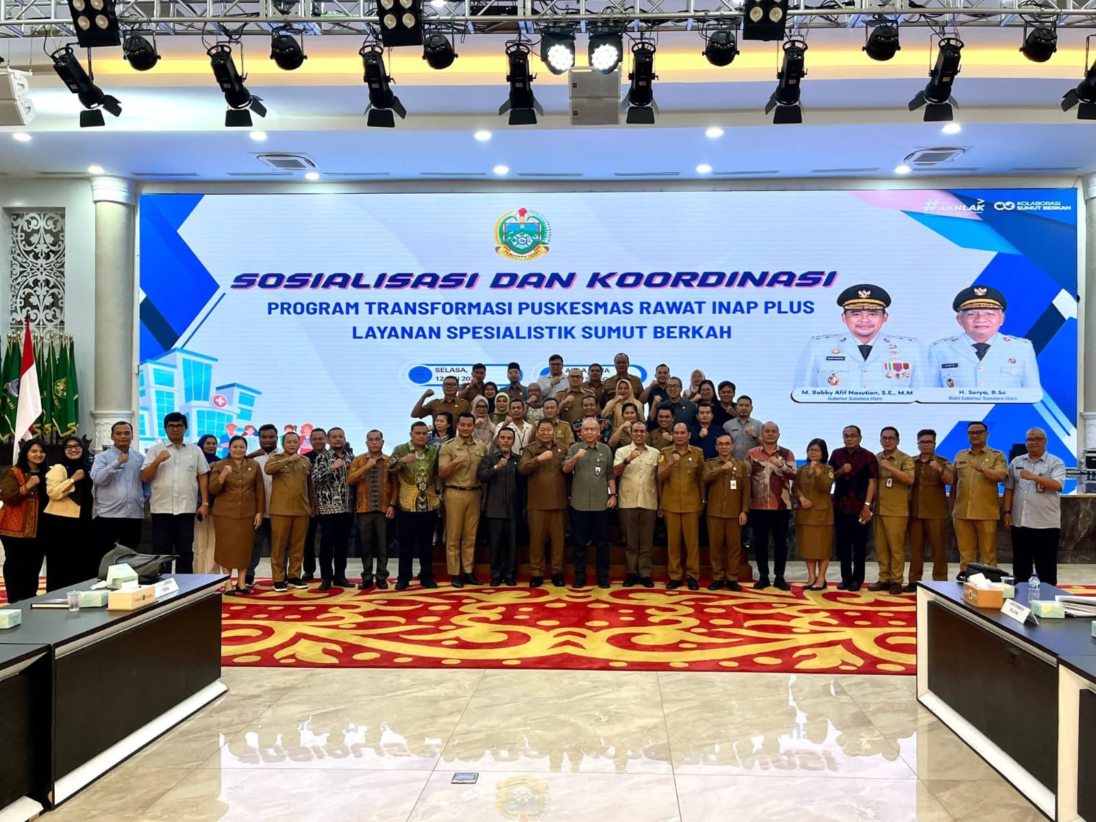 Puskesmas Pakkat Jadi Lokus Program Transformasi Puskesmas Rawat Inap Plus Sumut Berkah