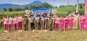 Wakil Bupati Karo Hadiri Panen Raya Jagung Serentak Dukung Swasembada Pangan Tahun 2026