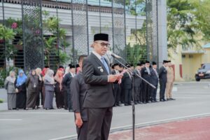 Wabup Bagus Santoso Pimpin Apel Hari Lahir Pancasila 2026 di Bengkalis